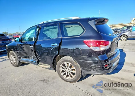 2016 Nissan Pathfinder S from USA, damaged, VIN 5N1AR2MN0GC637356